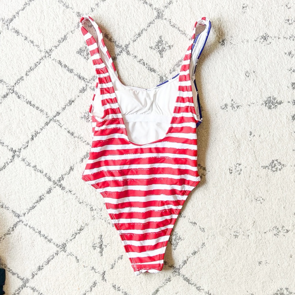 Memorial Day Onepiece Swimsuit XS - Picture 3 of 3